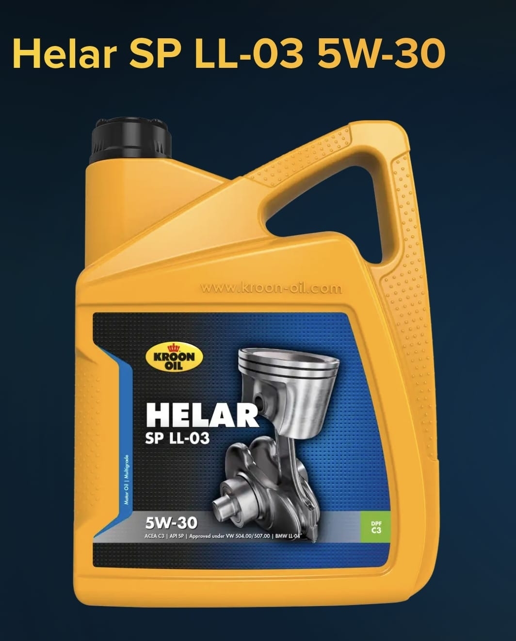 Ulei motor KROON OIL Helar SP LL-03 5W30 5l